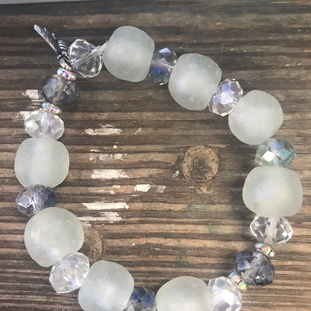 Seaglass bracelet